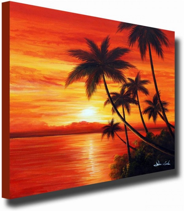 Classic Sunrise - Original Artwork | 50% Off @ Canvas Paintings